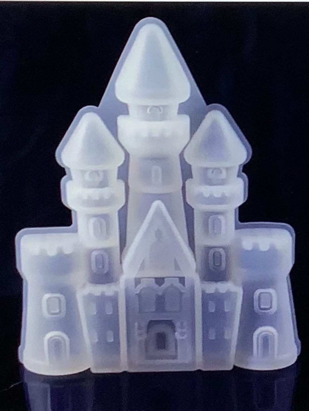 Silicone Christmas House Castle Mold.